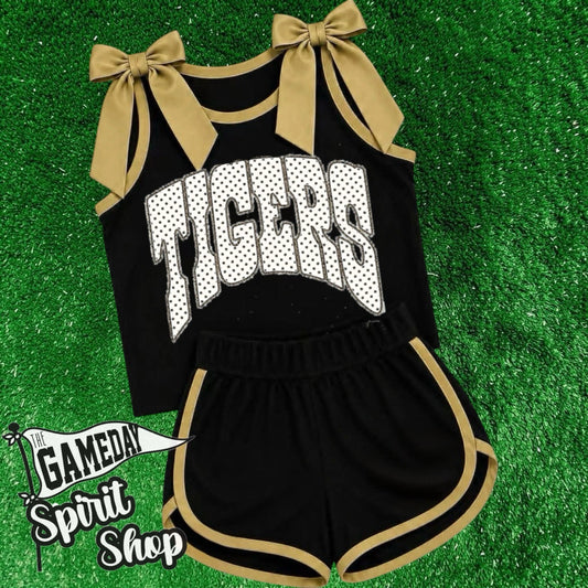Custom Bowtie Cheer Set (any color and team!)
