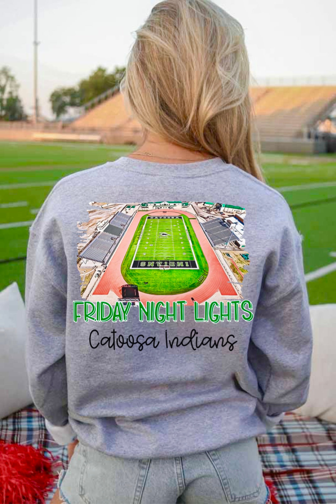 Catoosa Indians Watercolor Stadium