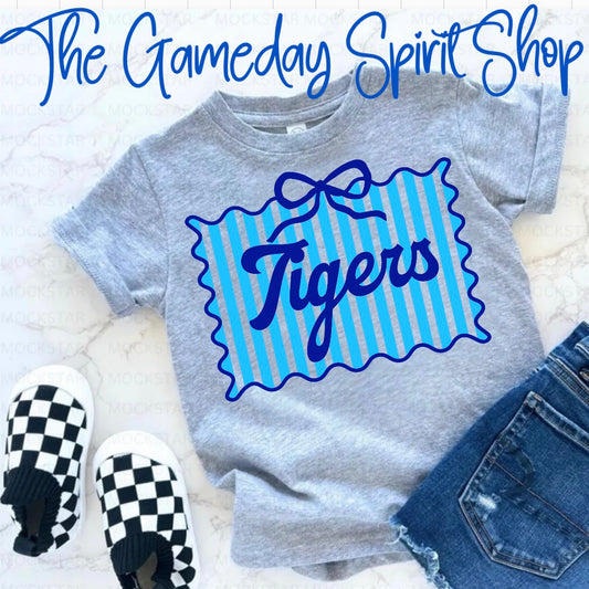 YOUTH Tigers Bow Stripe