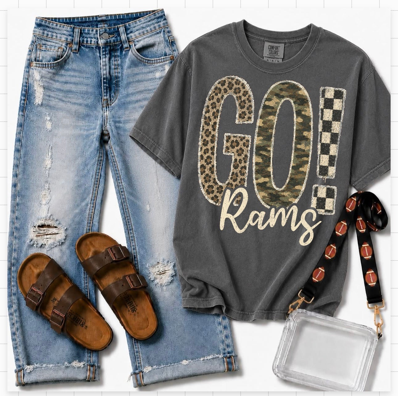 Camo Go Rams (3 shirt styles)
