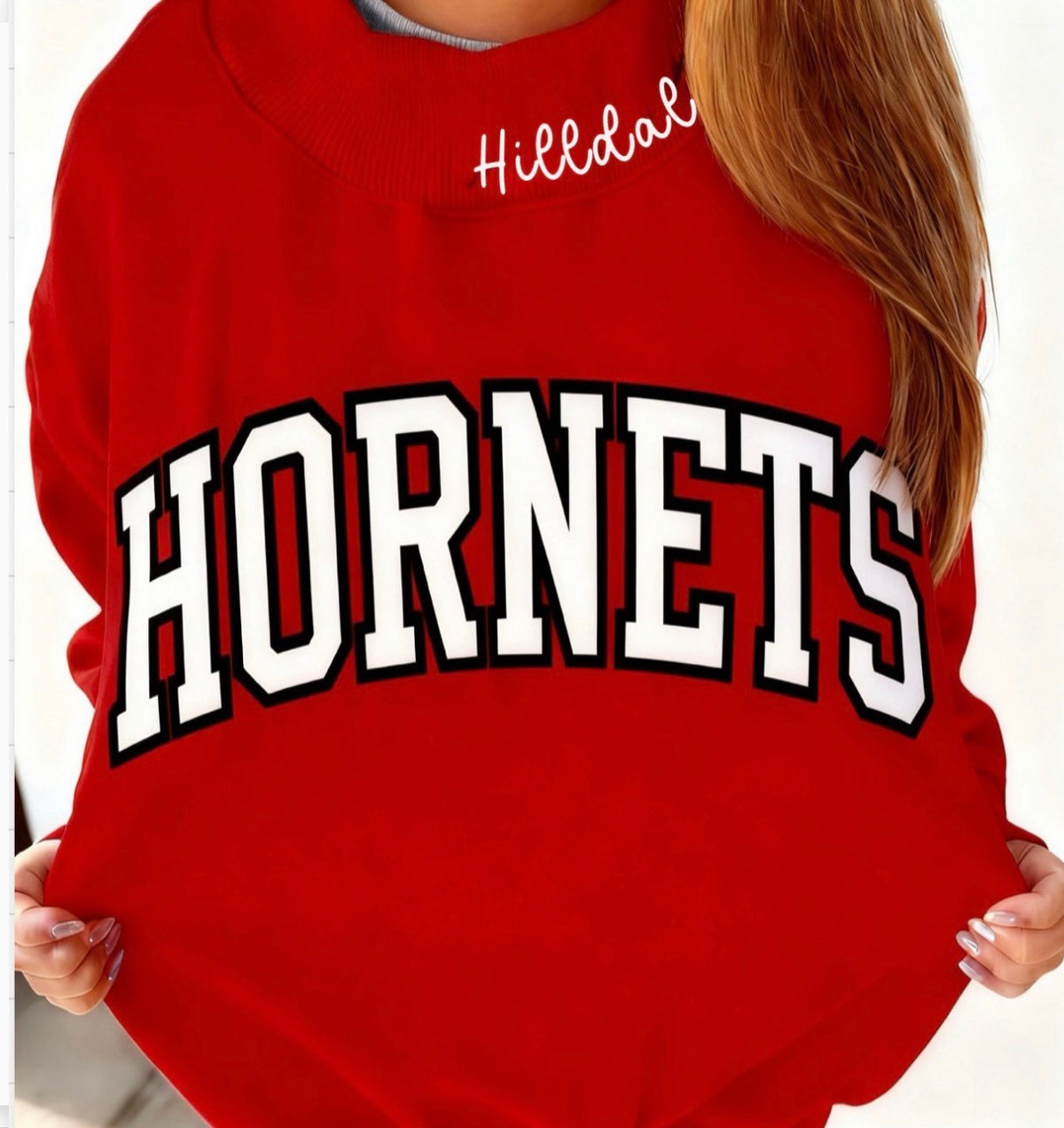 Hornets Mock Neck Sweatshirt (Mid-Oct Arrival)