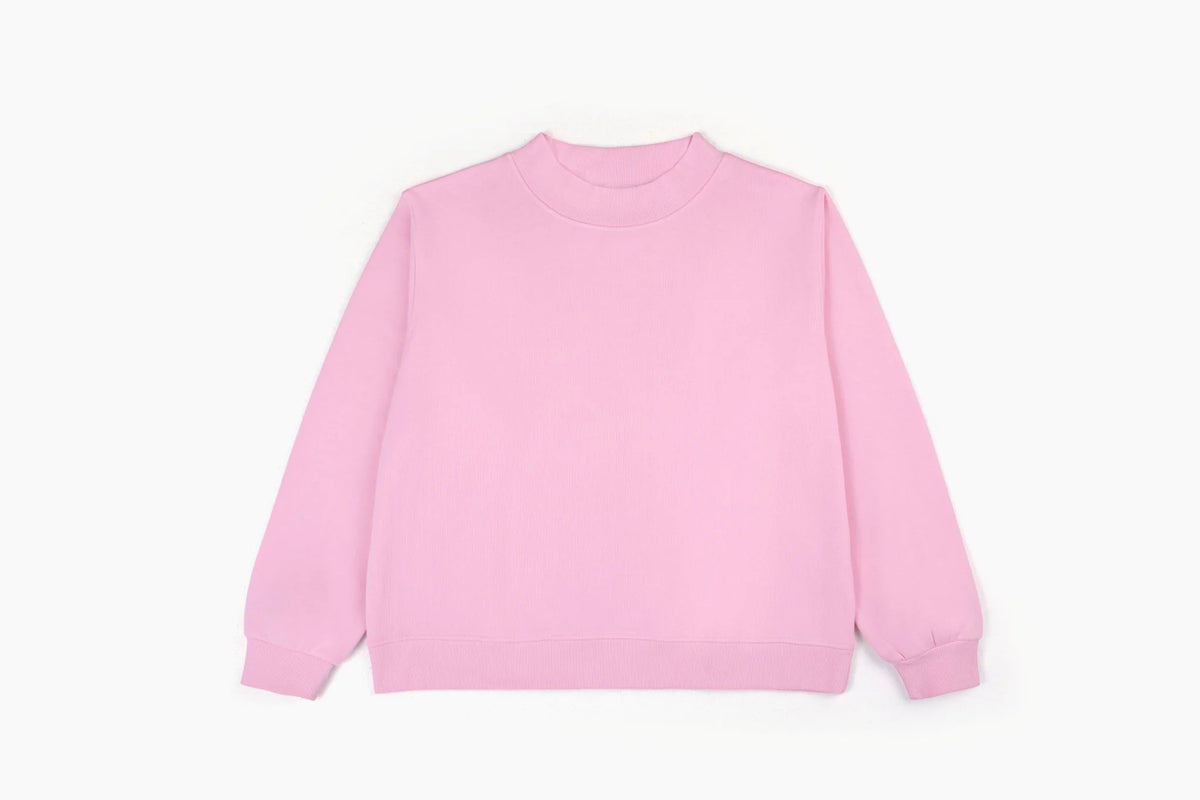 Lincoln Mock Neck Sweatshirt (Oct Arrival)