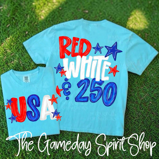 Red White and 250