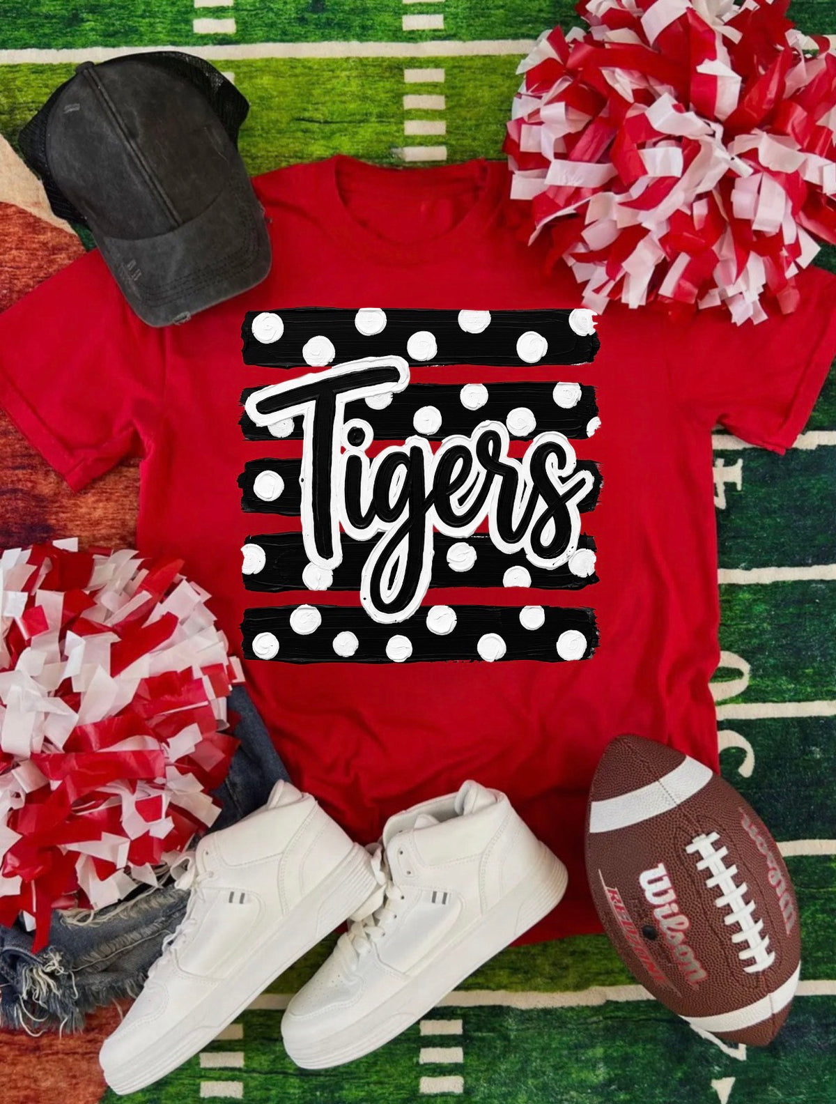 YOUTH Tigers Polkadot Stripe