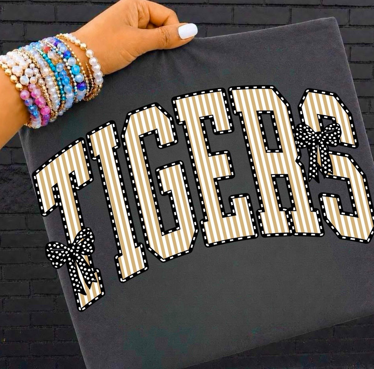 Seersucker Gold Tigers