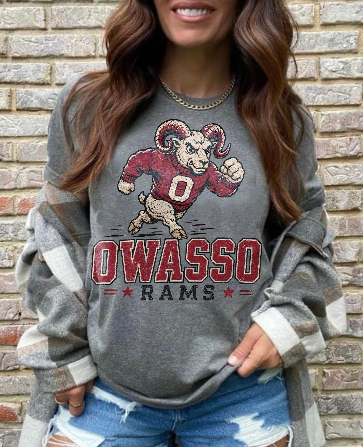 Vintage Rams Mascot