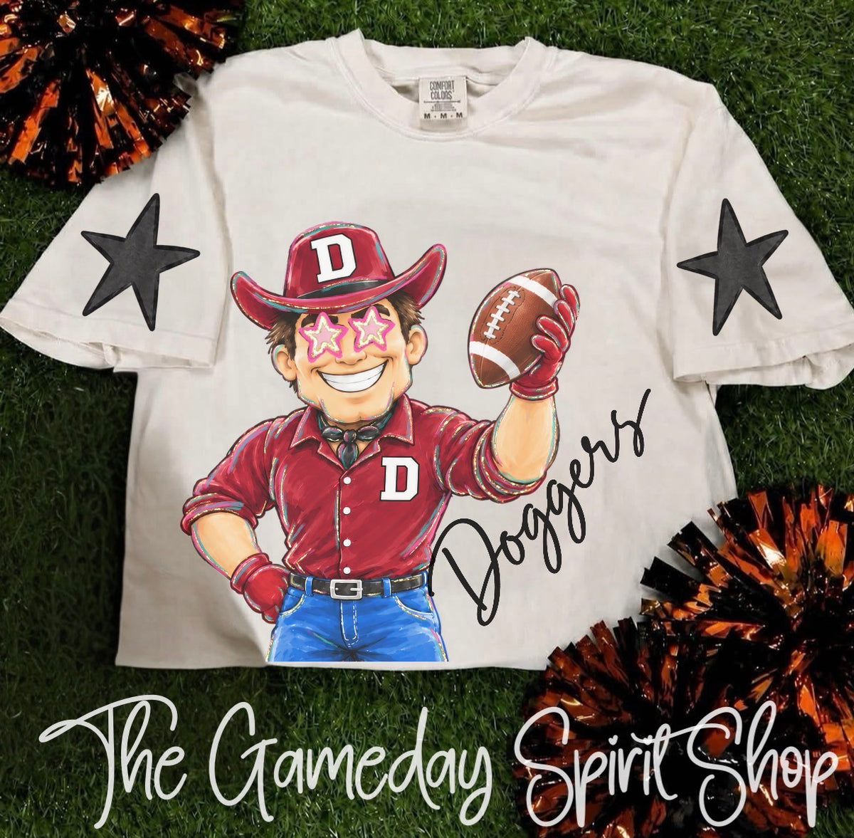 Dewey Preppy Mascot (3 shirt styles)
