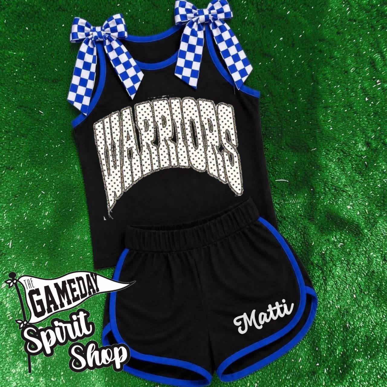 Custom Bowtie Cheer Set (any color and team!)