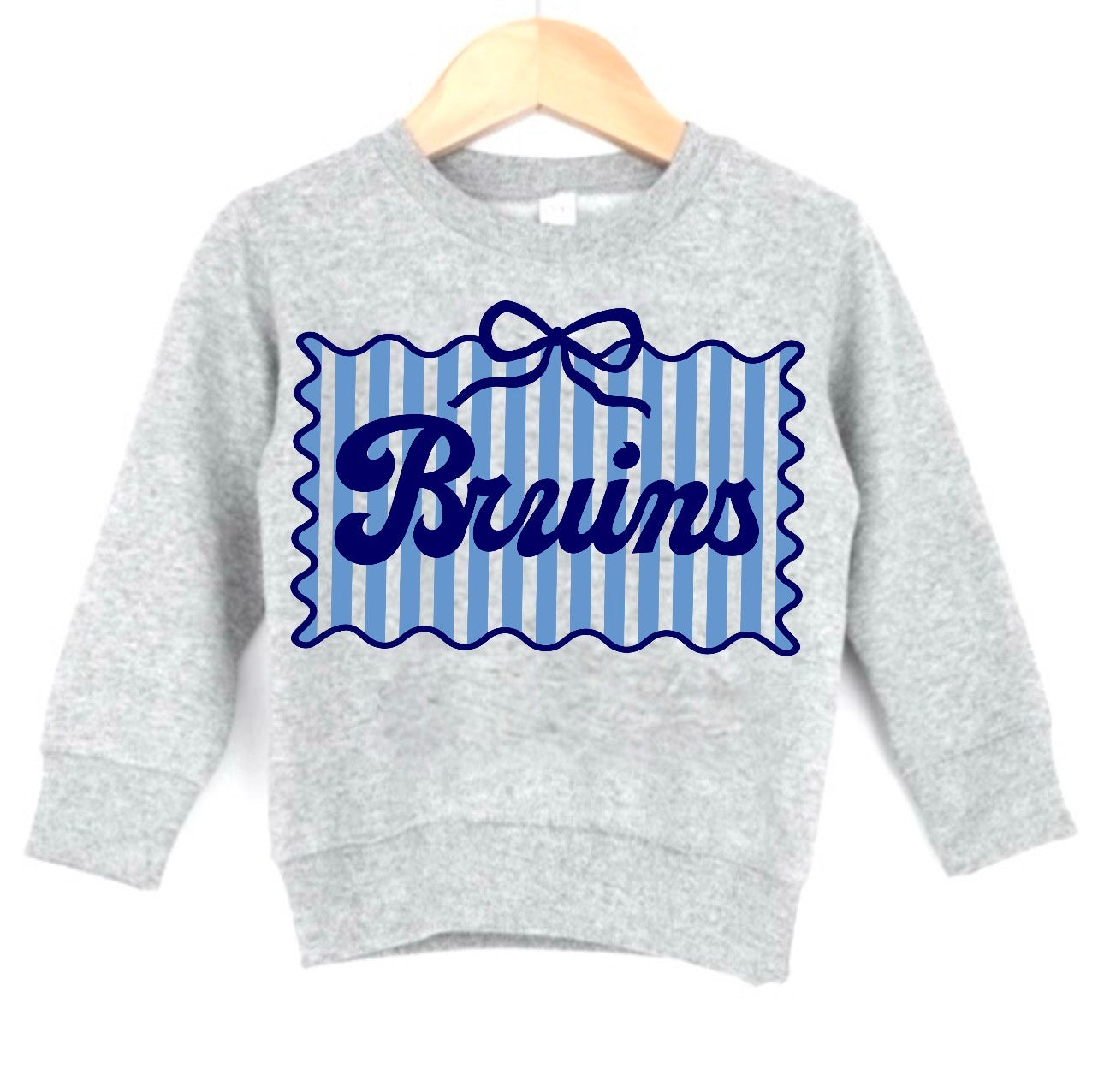 YOUTH Bruins Bow Stripe