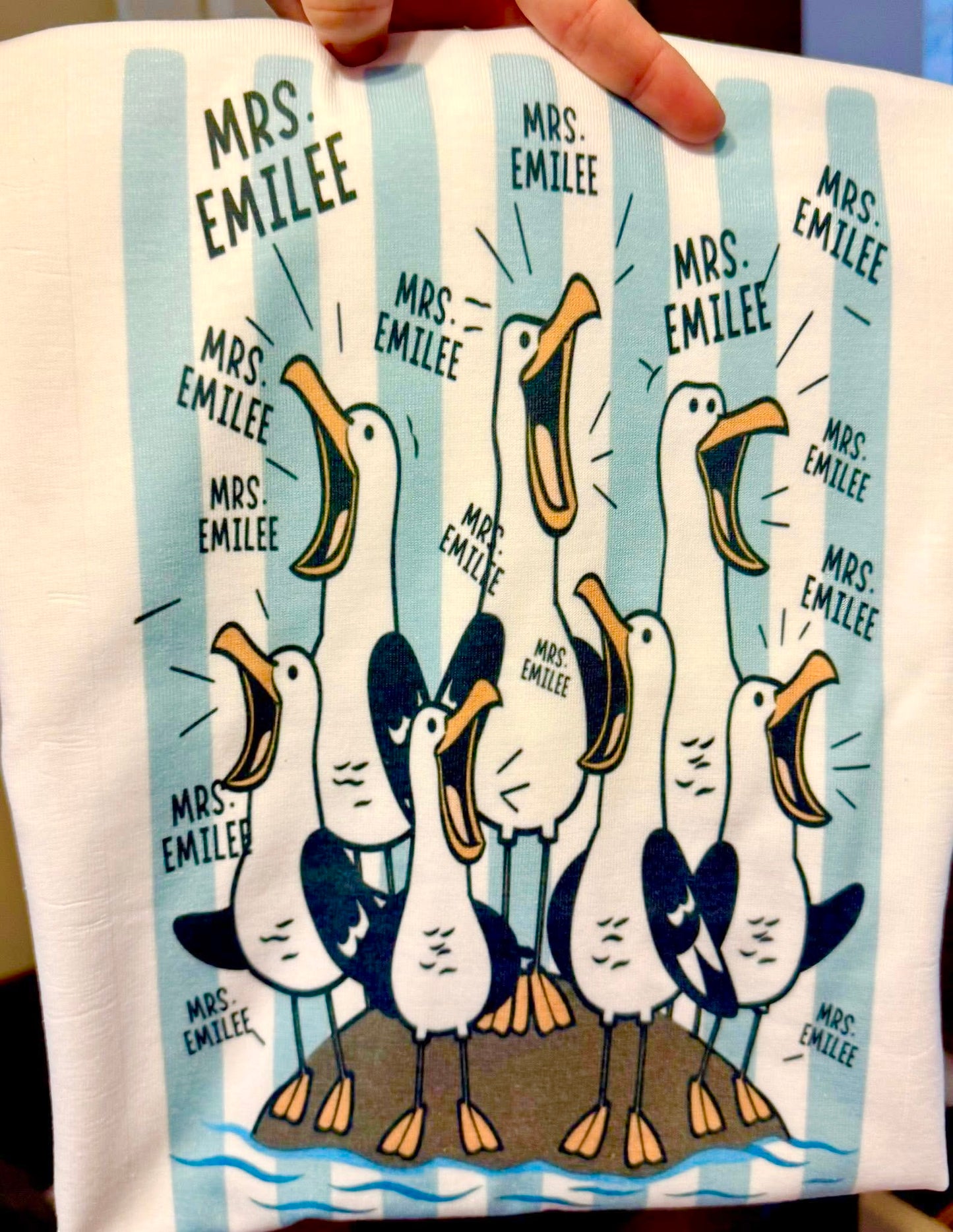 Custom Teacher Seagull