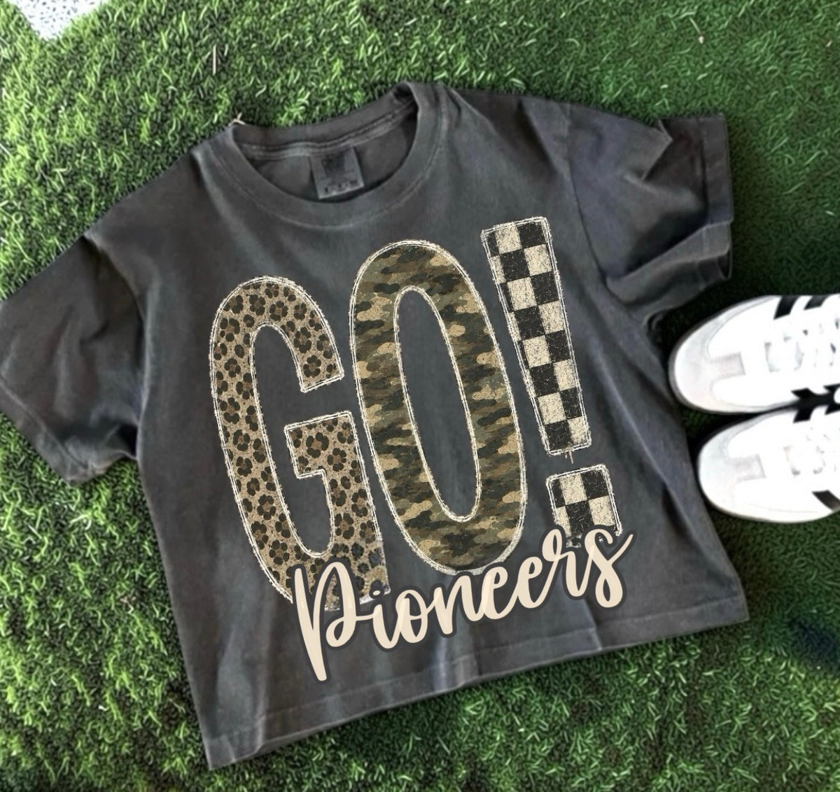 Camo Go Pioneers (3 shirt styles)