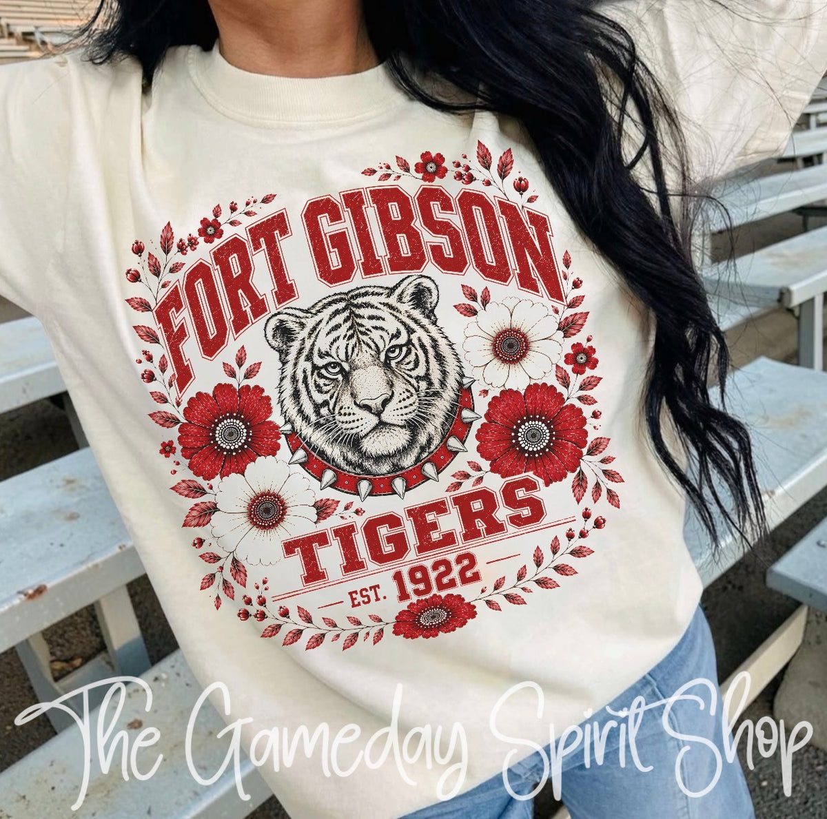 Tiger Floral Mosaic