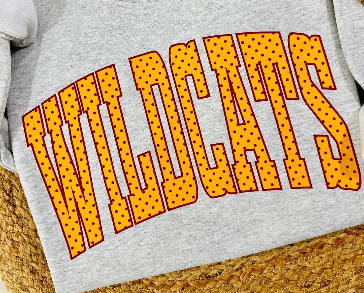Custom Polkadot Letter Mocknecks