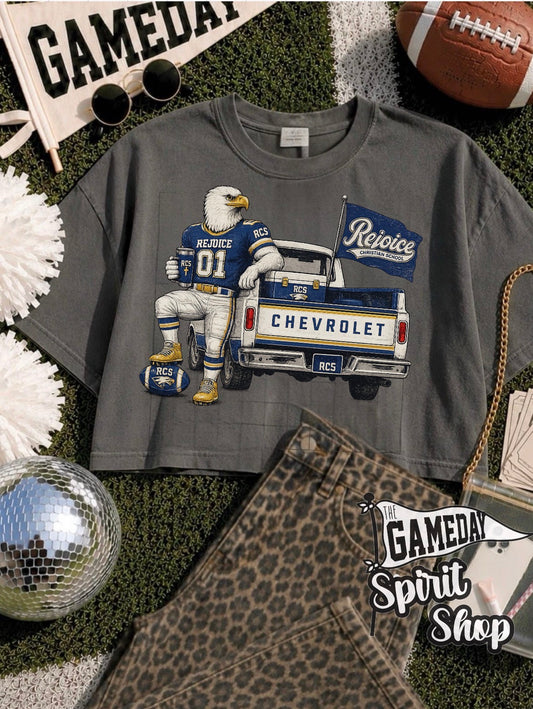 Rejoice Tailgate Club Boxy Crop (2 Colors)