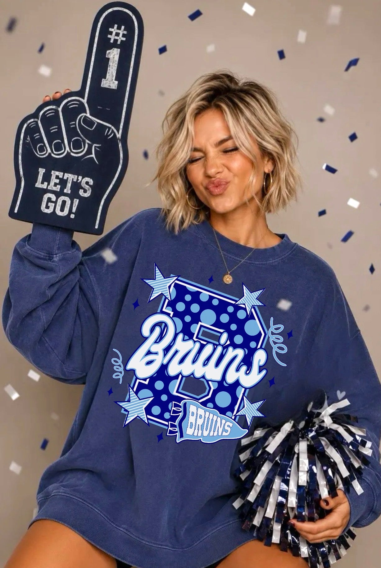 Big Polkadot B Bruins