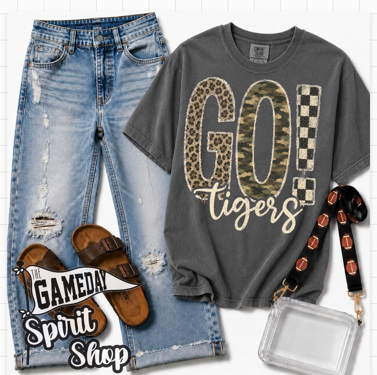Camo Go Tigers (3 shirt styles)