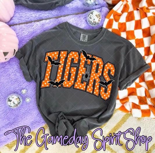 CUSTOM Mascot Polkadot Bats (any mascot!)