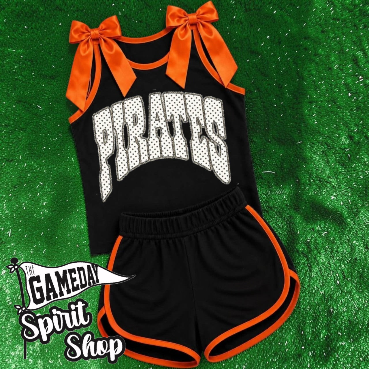 Custom Bowtie Cheer Set (any color and team!)