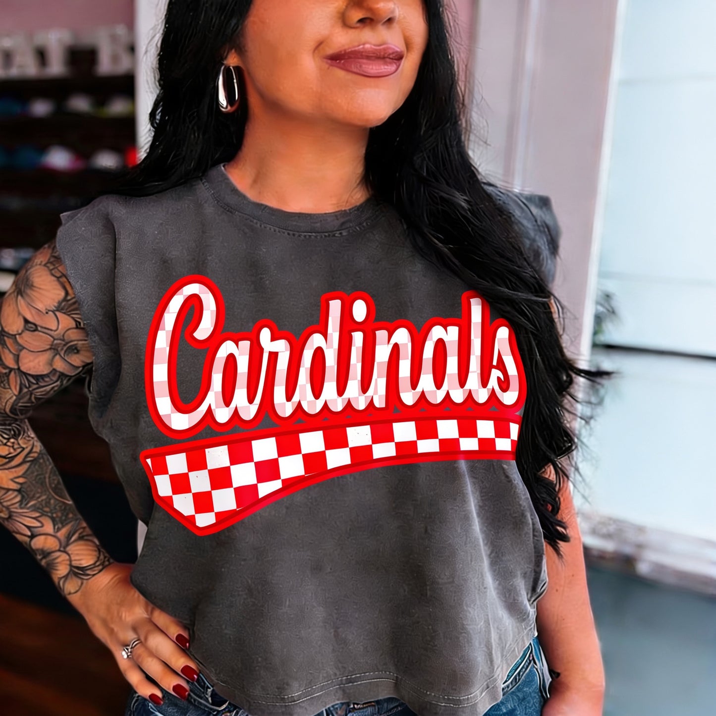 Cardinals Checker Script (3 shirt styles)