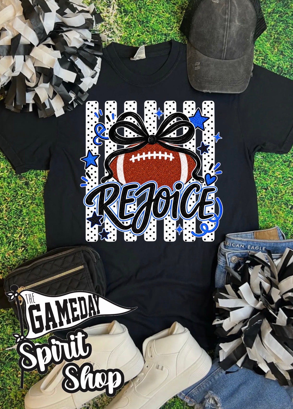 Rejoice Football Stripe