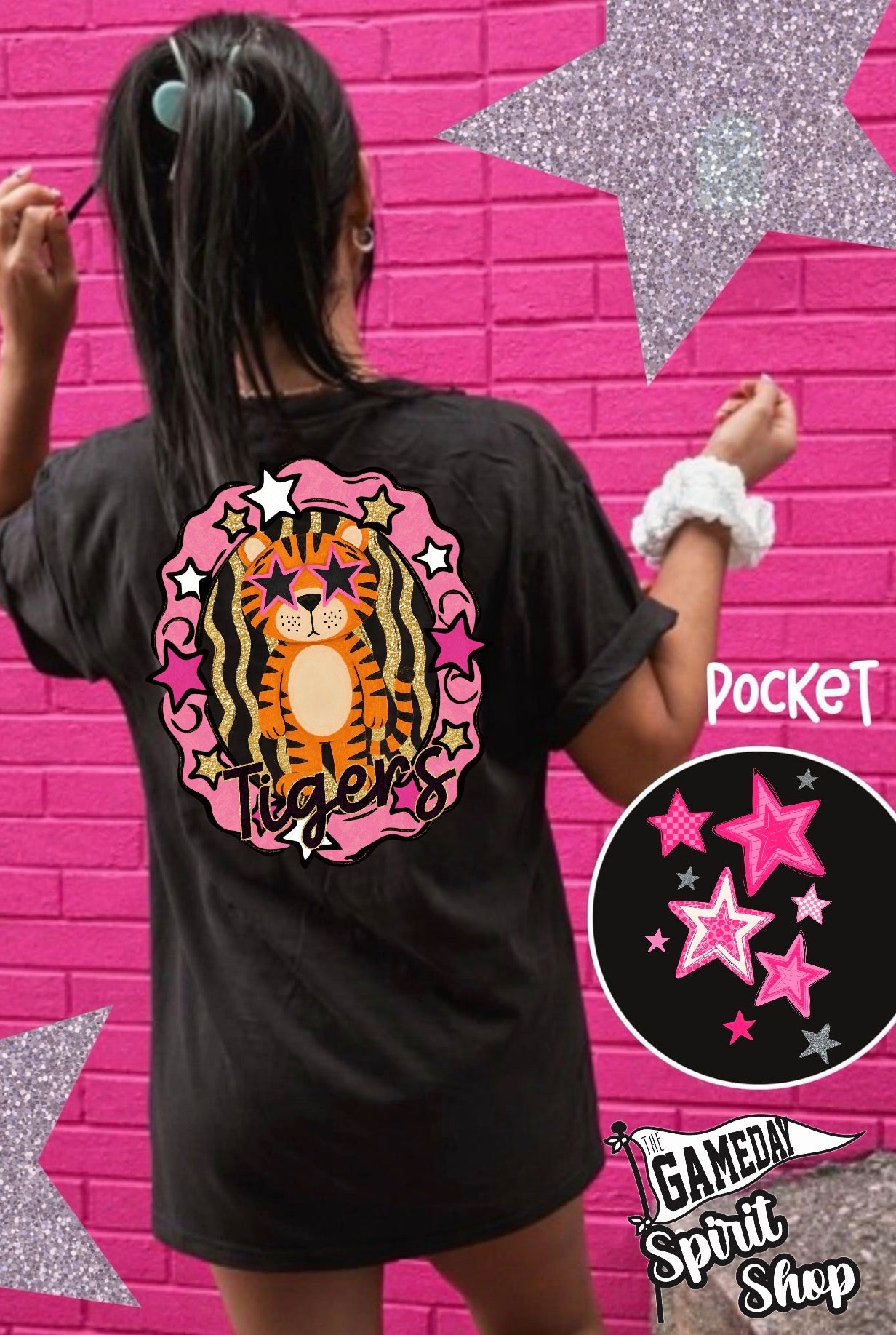 Starry Tigers (3 shirt styles)