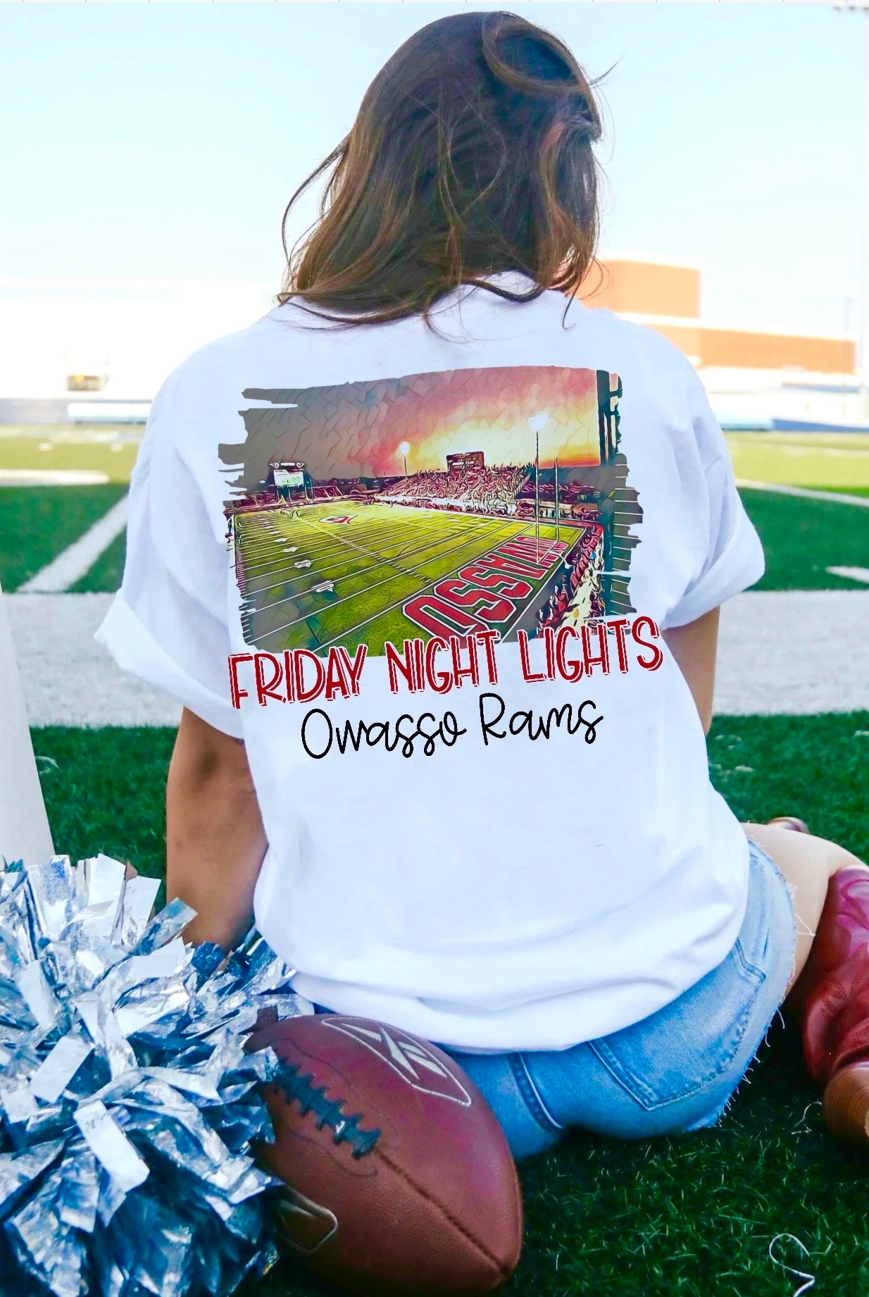Owasso Rams Watercolor Stadium