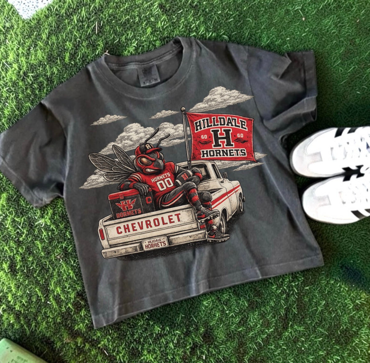 Hornet Tailgate Club Boxy Crop (2 Colors)