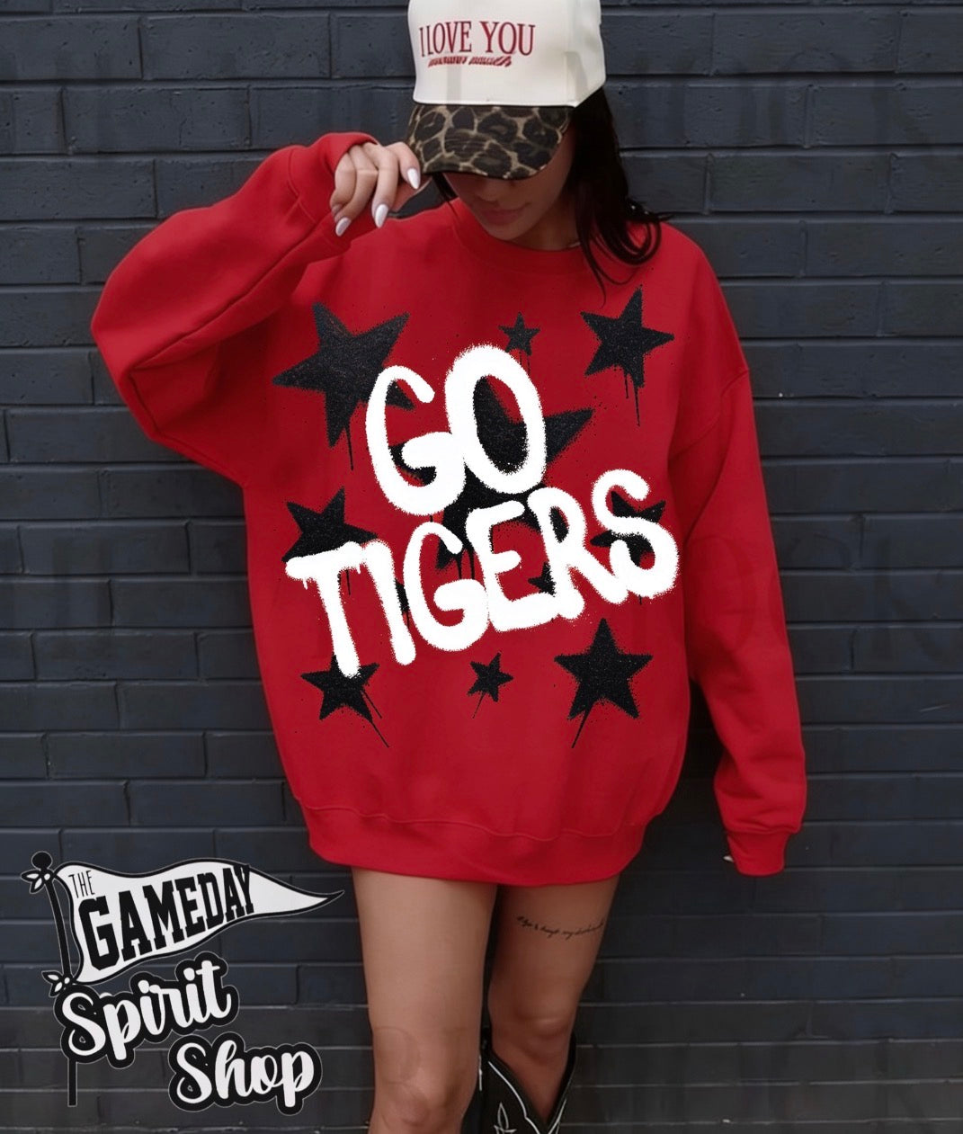 Go Tigers Graffiti Stars