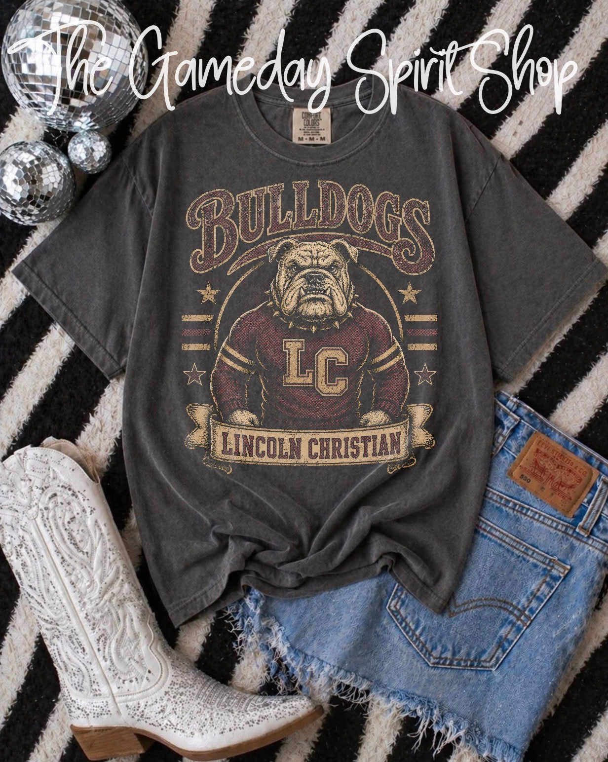 Bulldogs Vintage Mascot