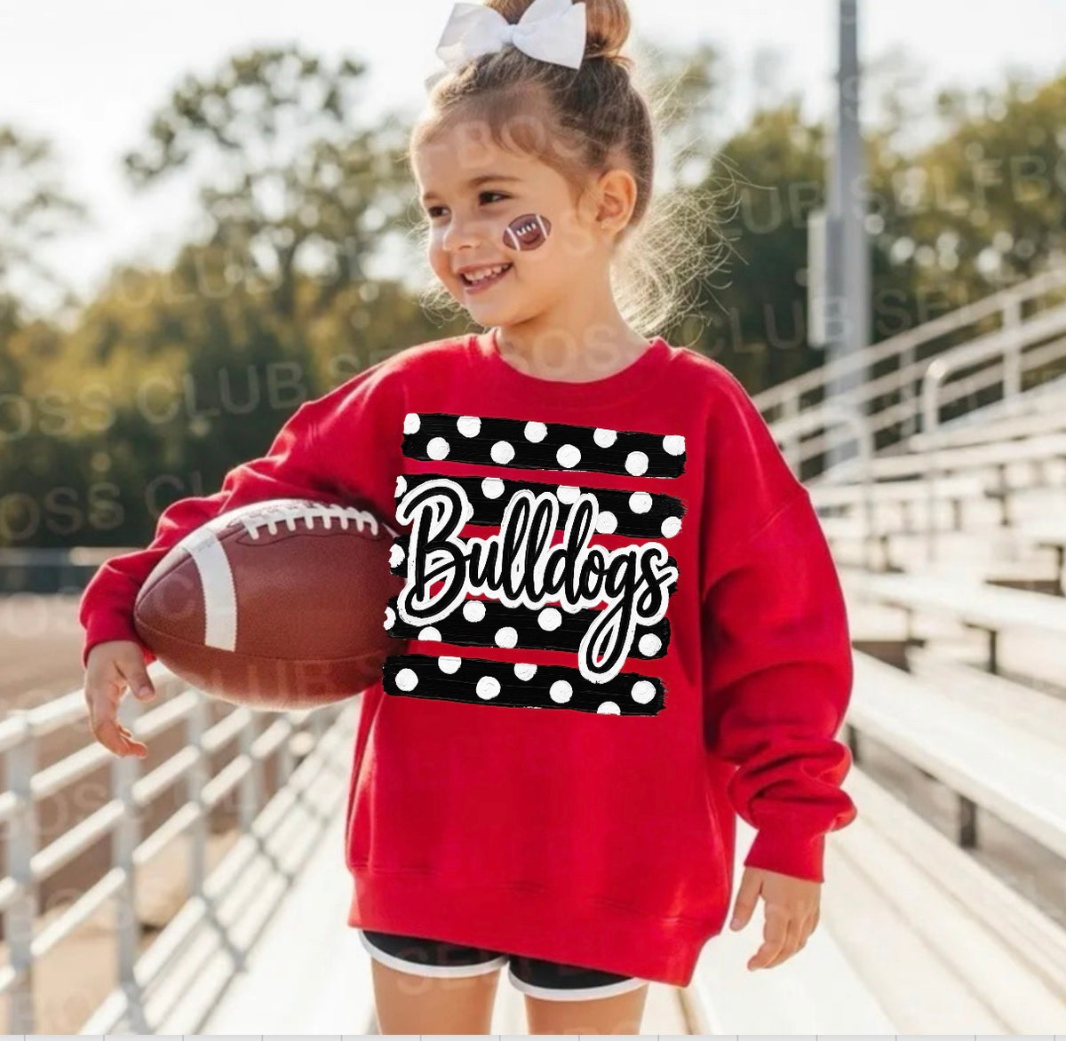 YOUTH Bulldogs Polkadot Stripe