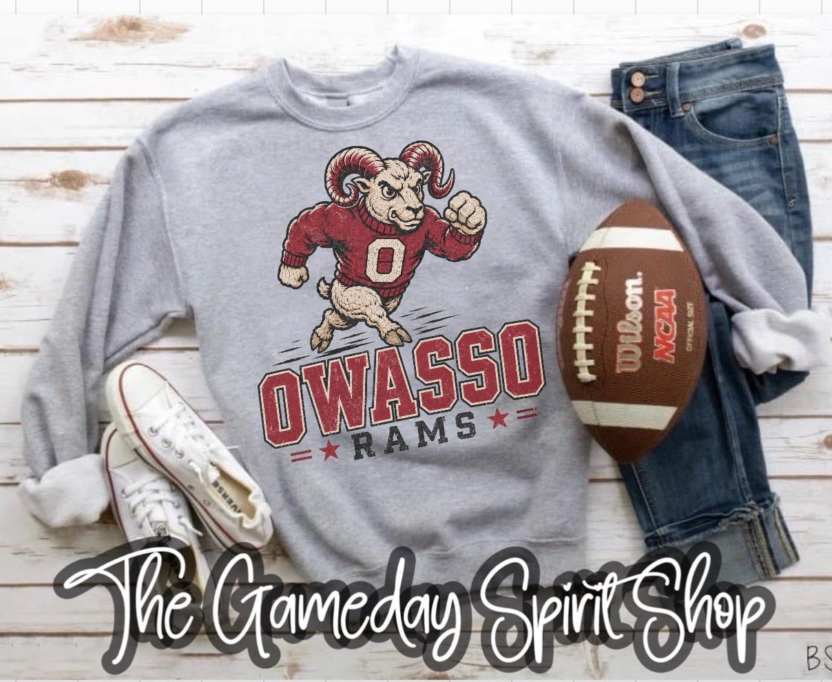 Vintage Rams Mascot