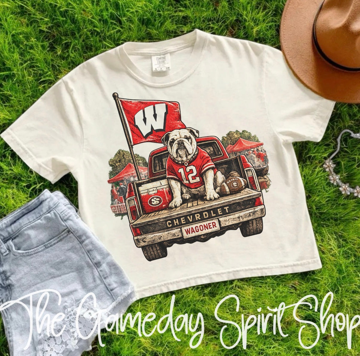 Wagoner Tailgate Club Boxy Crop (2 Colors)
