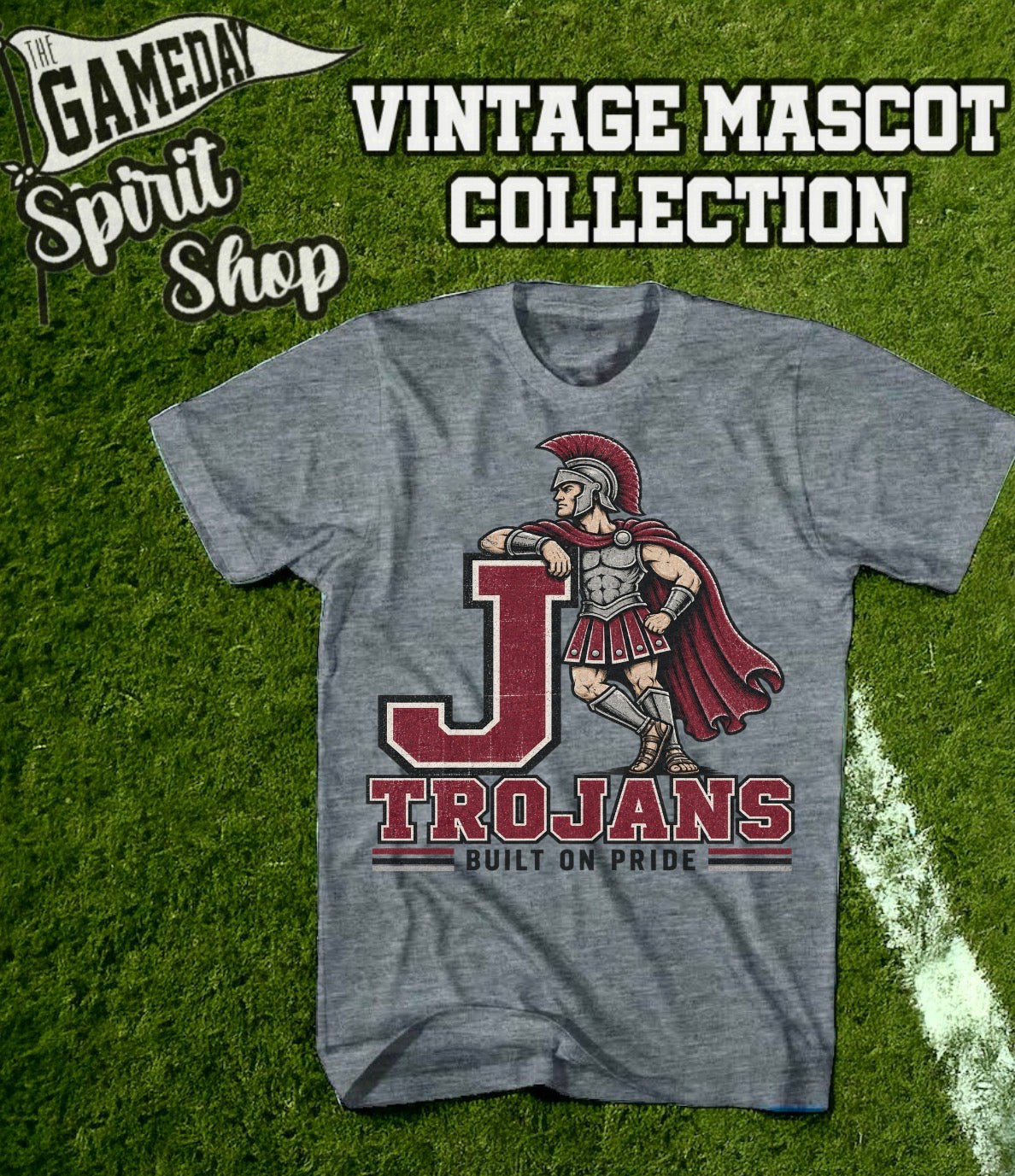 Vintage Trojans Mascot