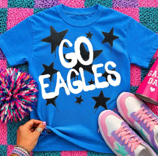 Graffiti Eagle Stars