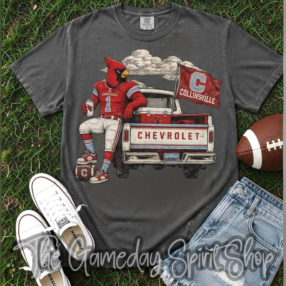 Collinsville Tailgate Club Tee (2 Colors)
