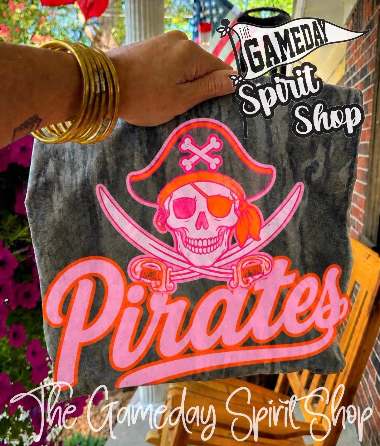 Pink and Orange Pirates