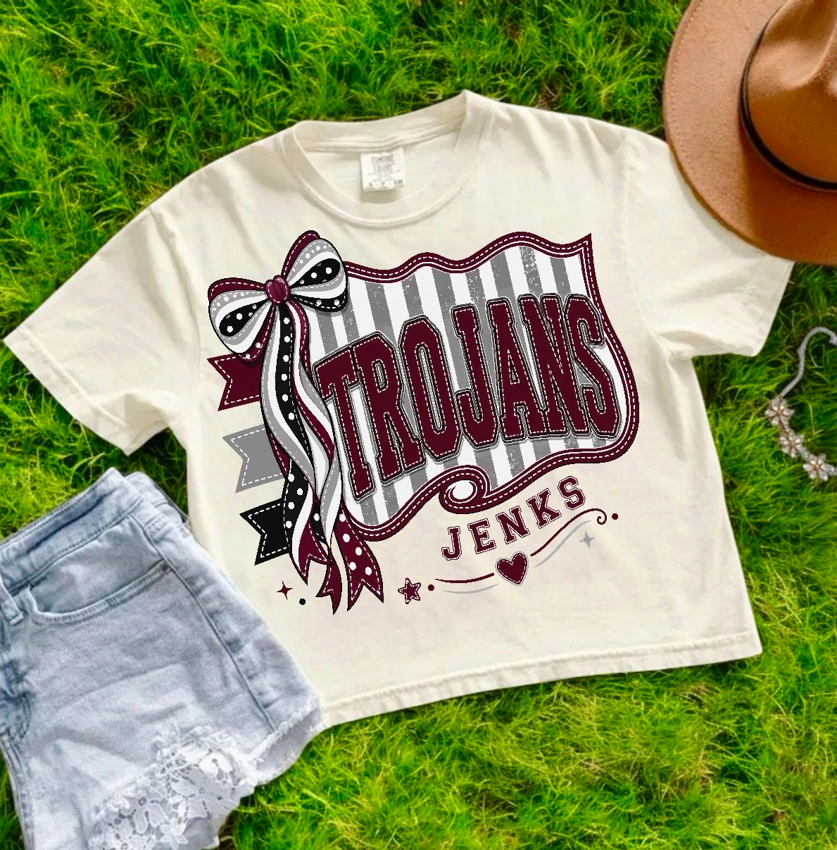 Trojans Stripe Pennant (3 shirt styles)