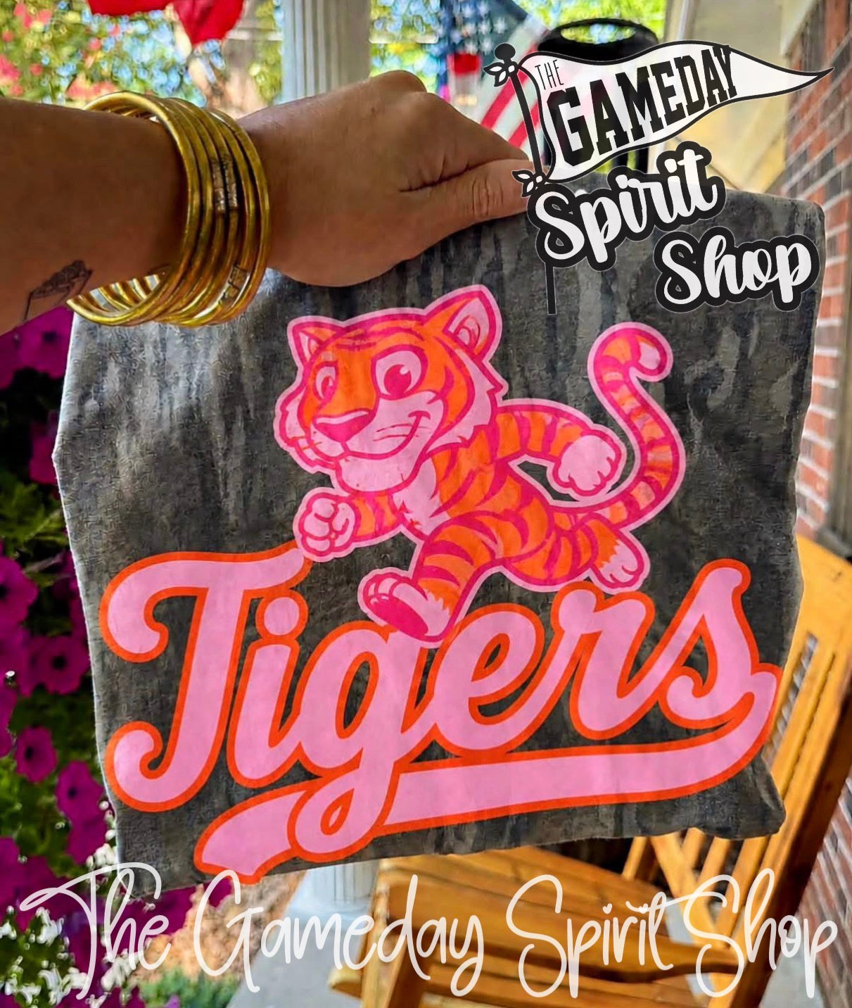 Pink and Orange Tigers