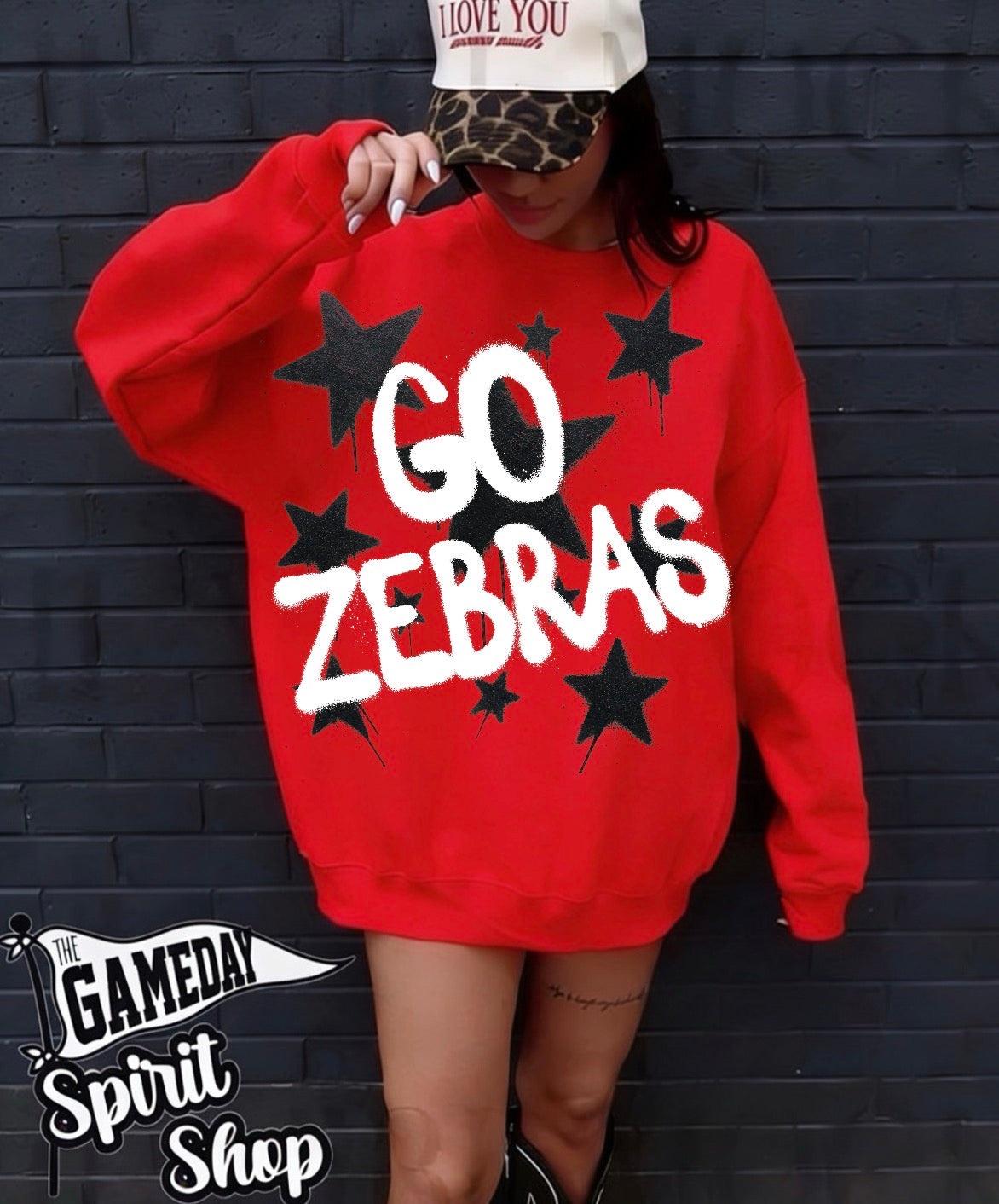 Go Zebras Graffiti Stars
