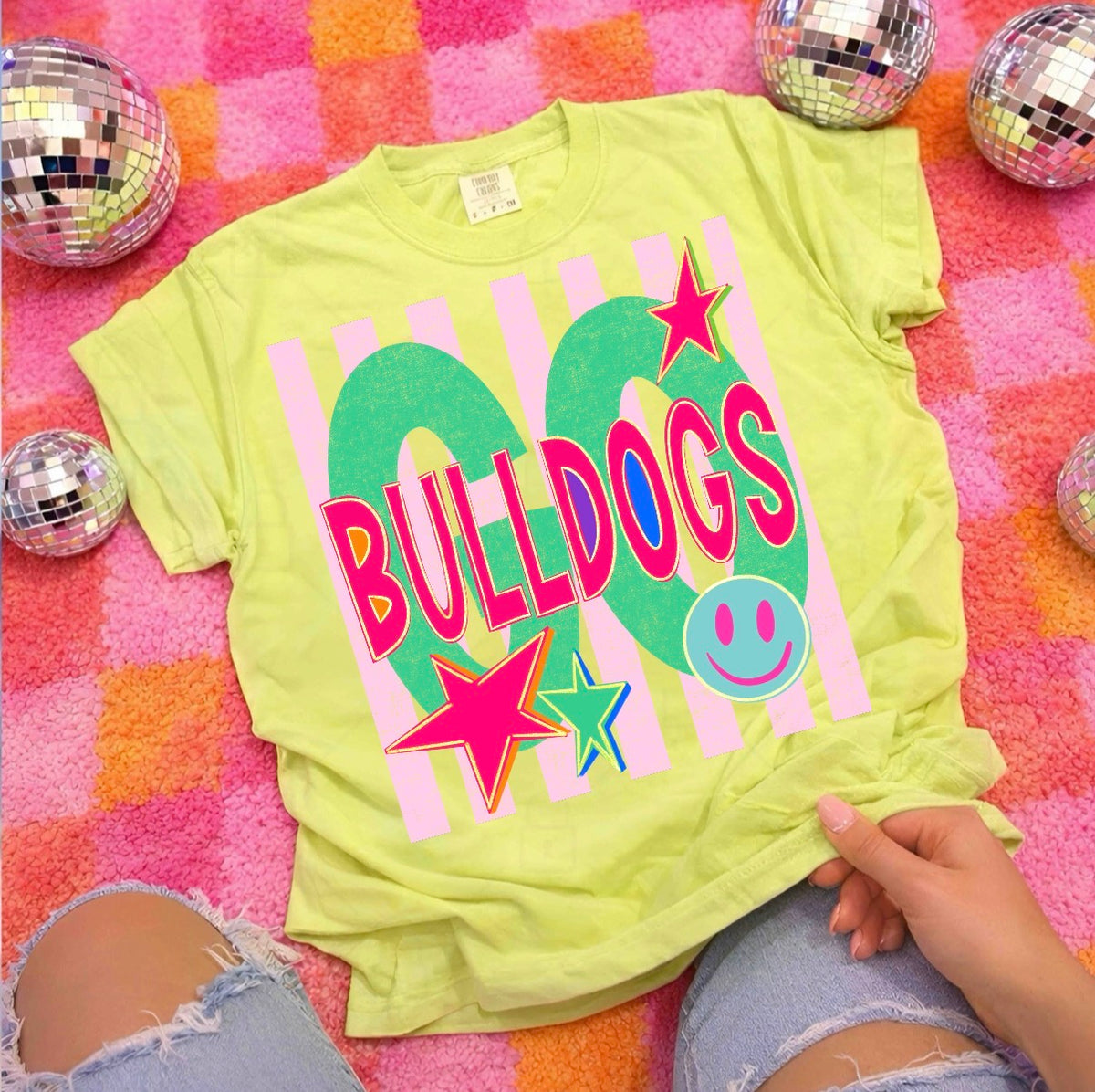 Neon Go Bulldogs