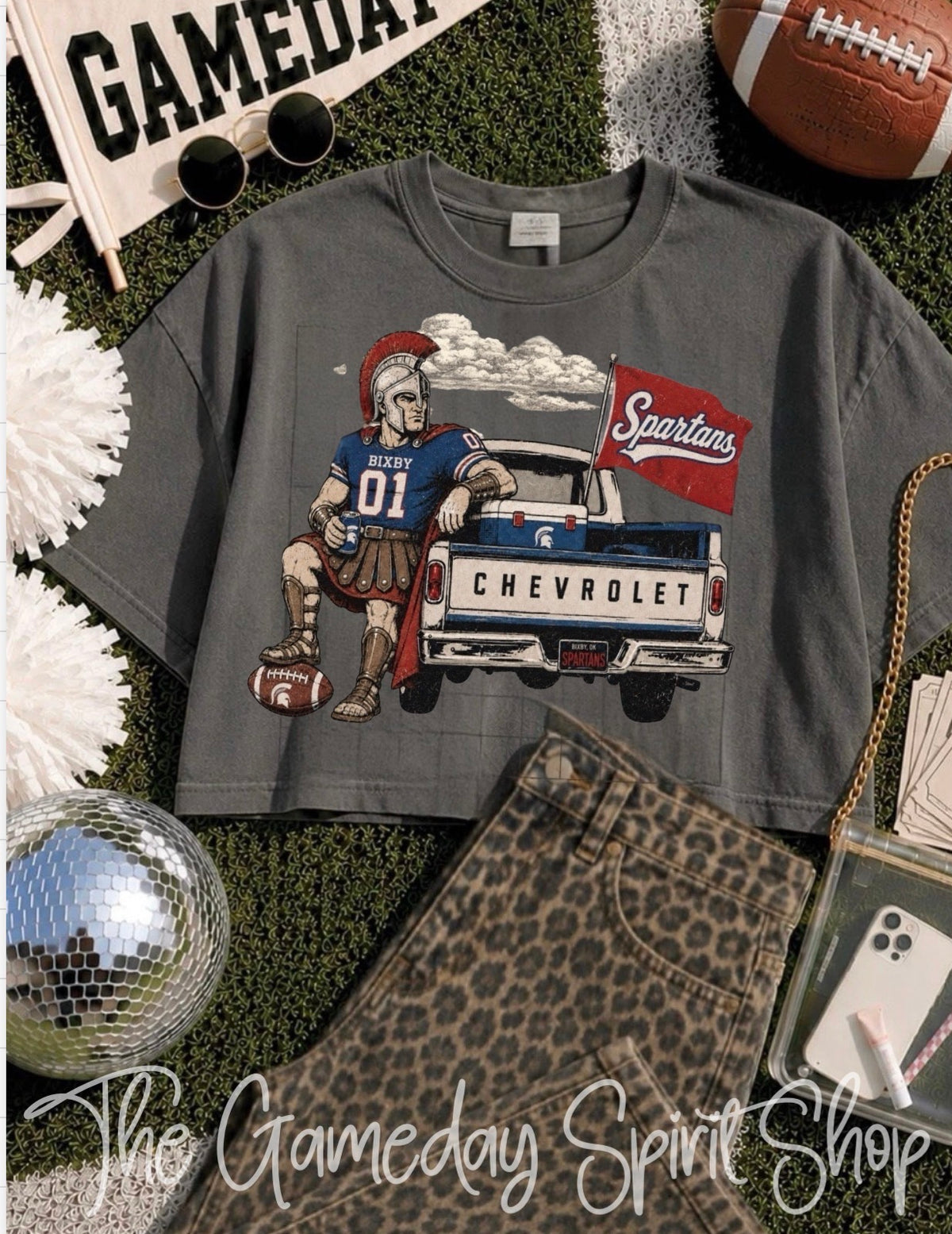 Bixby Tailgate Club Boxy Crop (2 Colors)