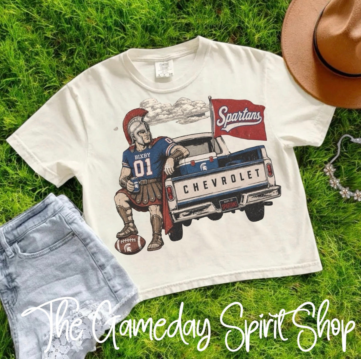 Bixby Tailgate Club Boxy Crop (2 Colors)