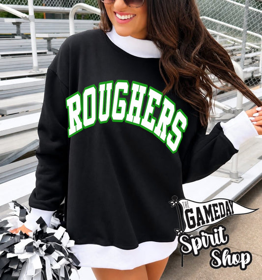Gameday Black Mockneck Sweatshirt