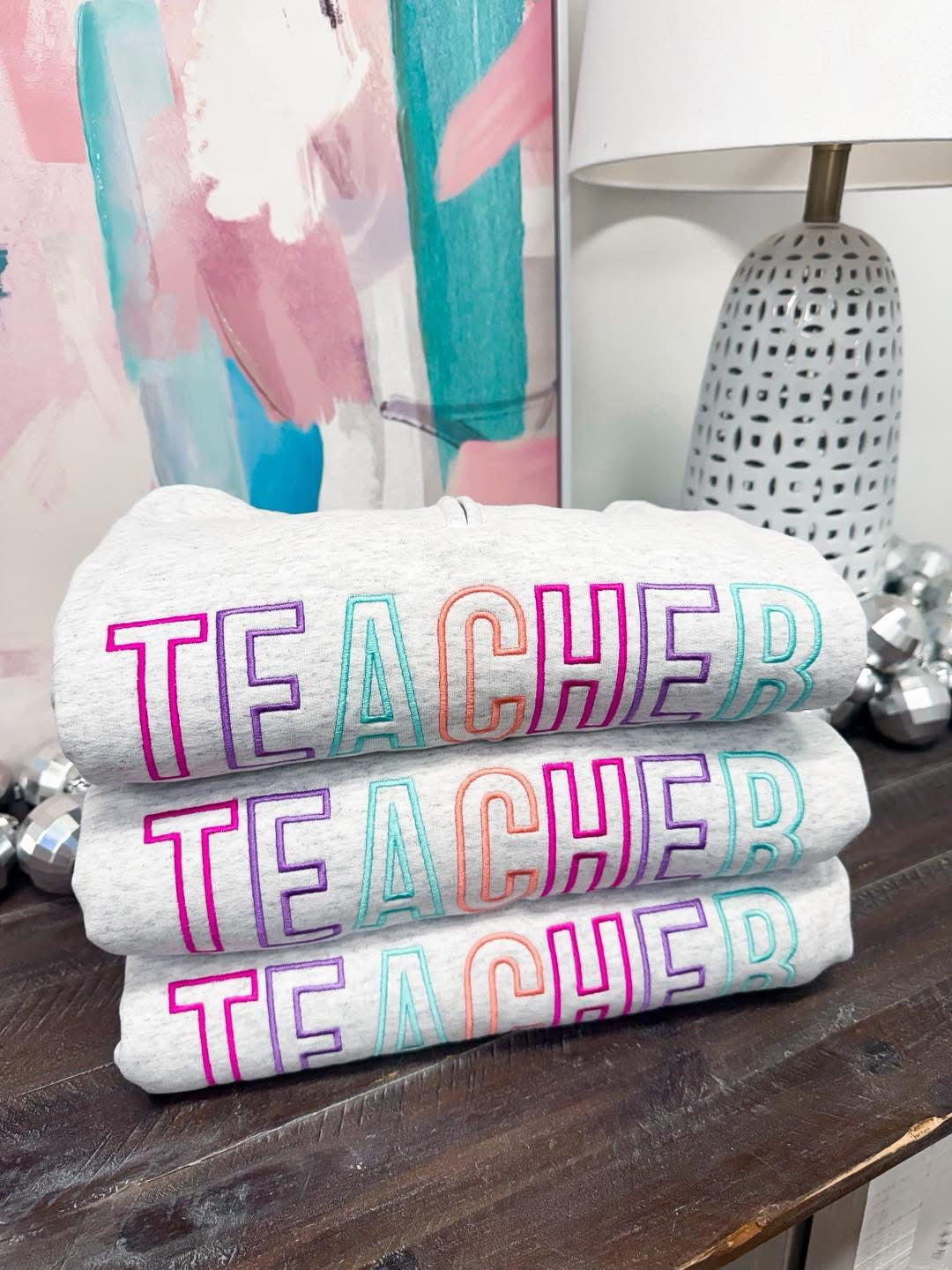 Embroidered Color School Staff (any school position!)