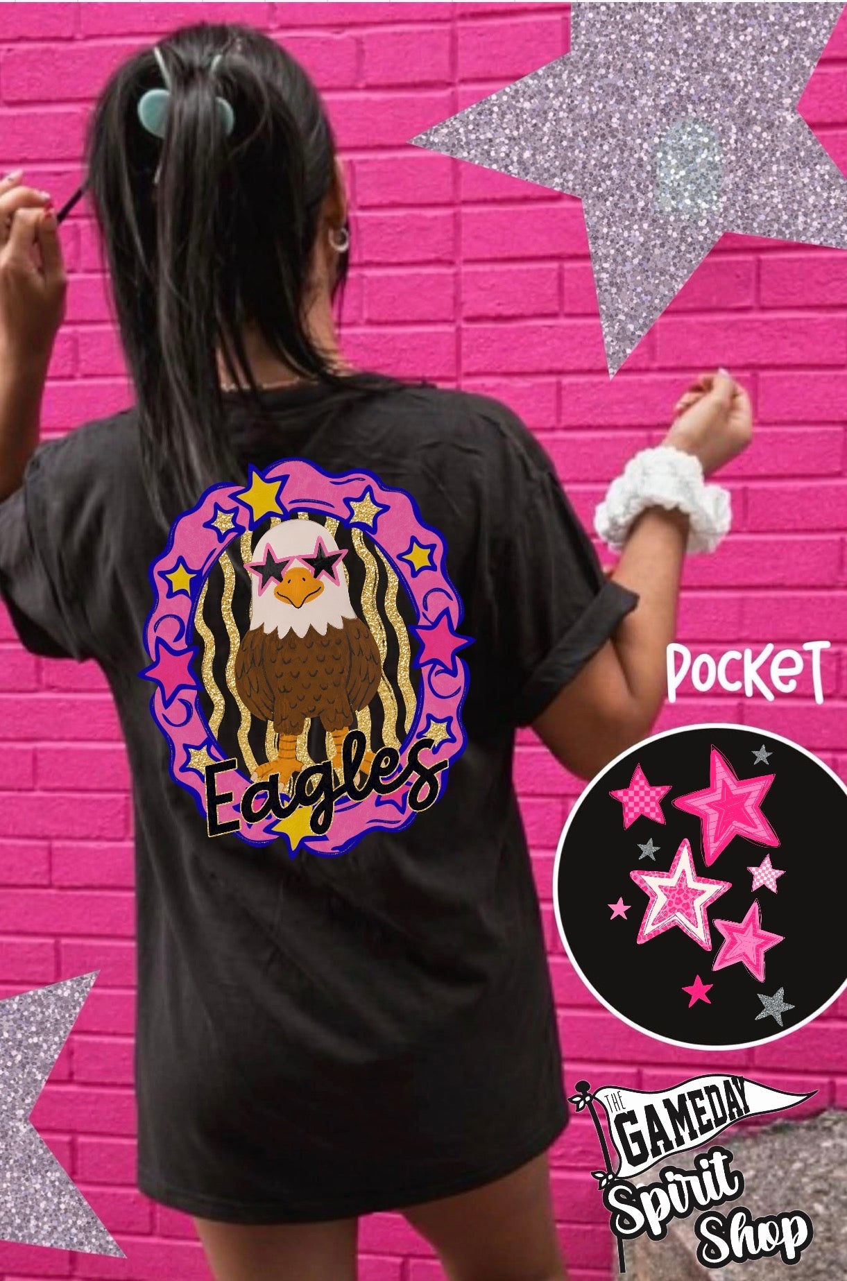Starry Eagles (3 shirt styles)