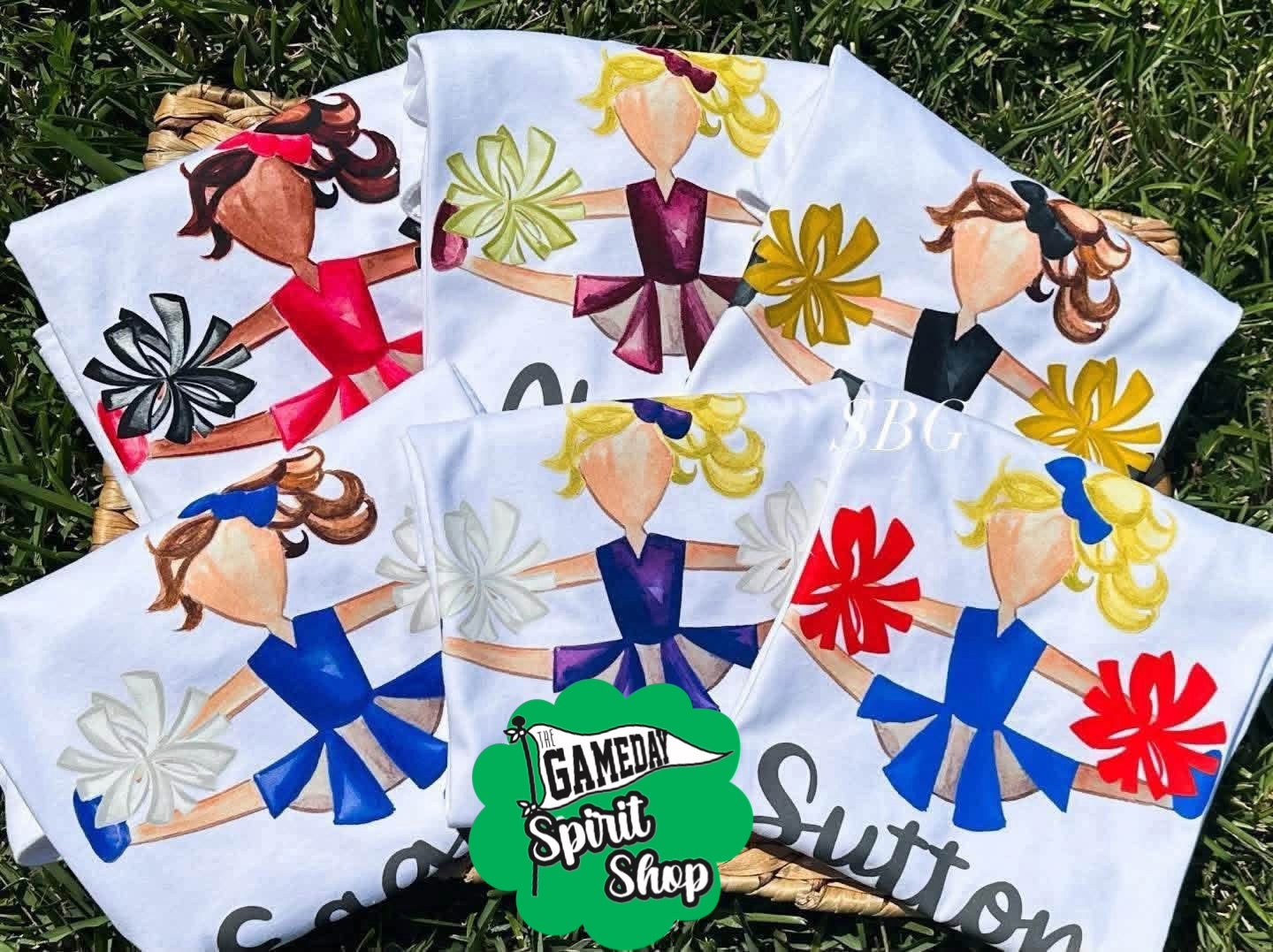 Custom Cheer Cutie (lots of colors!)