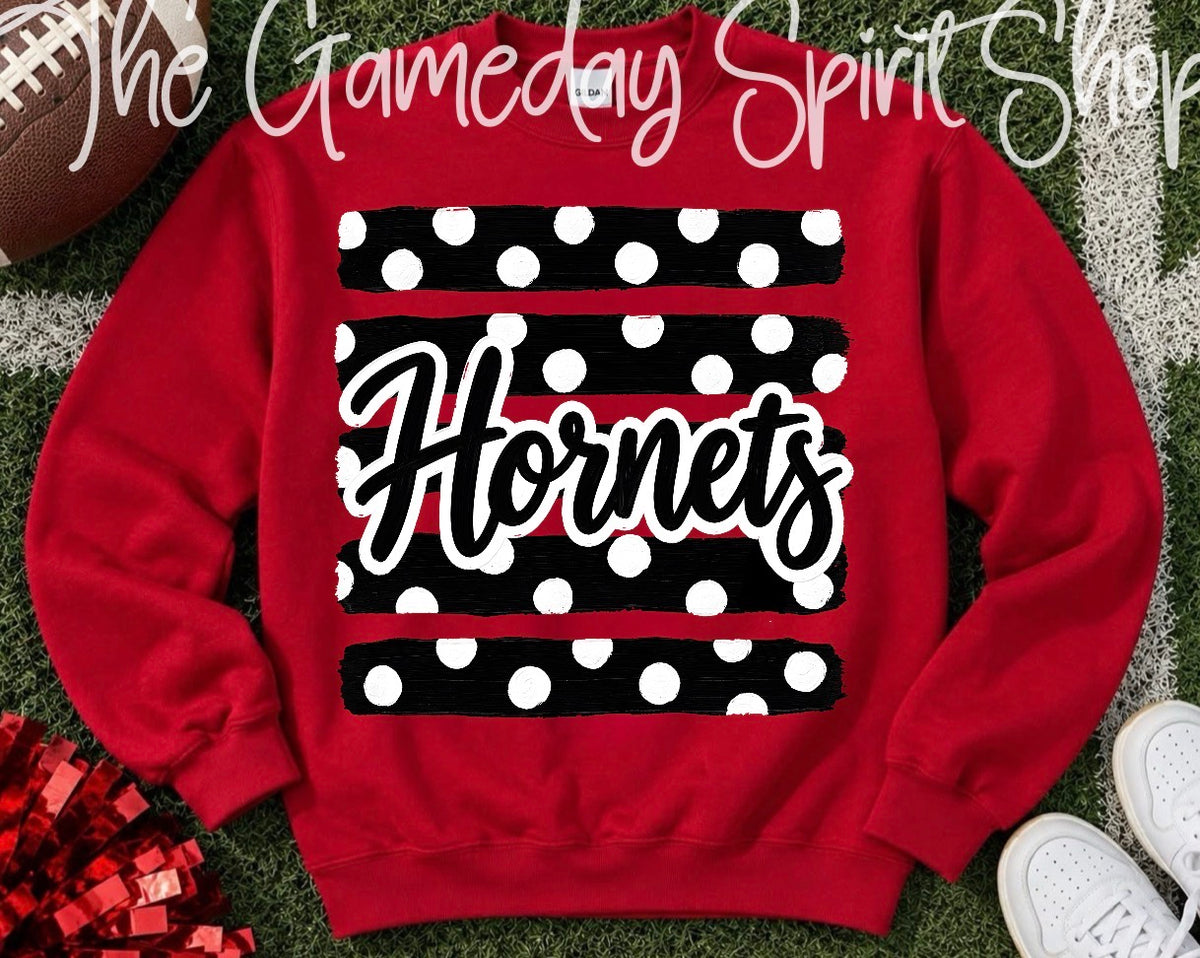 Hornets Polkadot Stripe