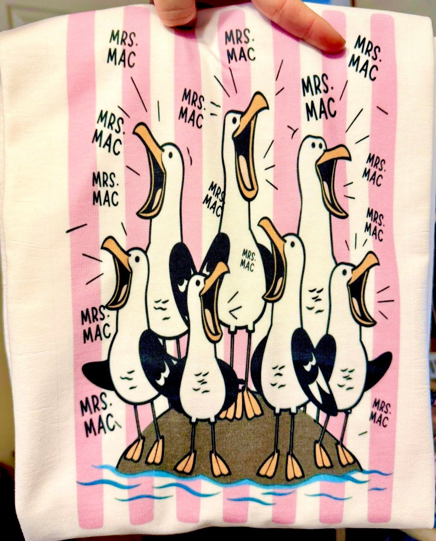 Custom Teacher Seagull