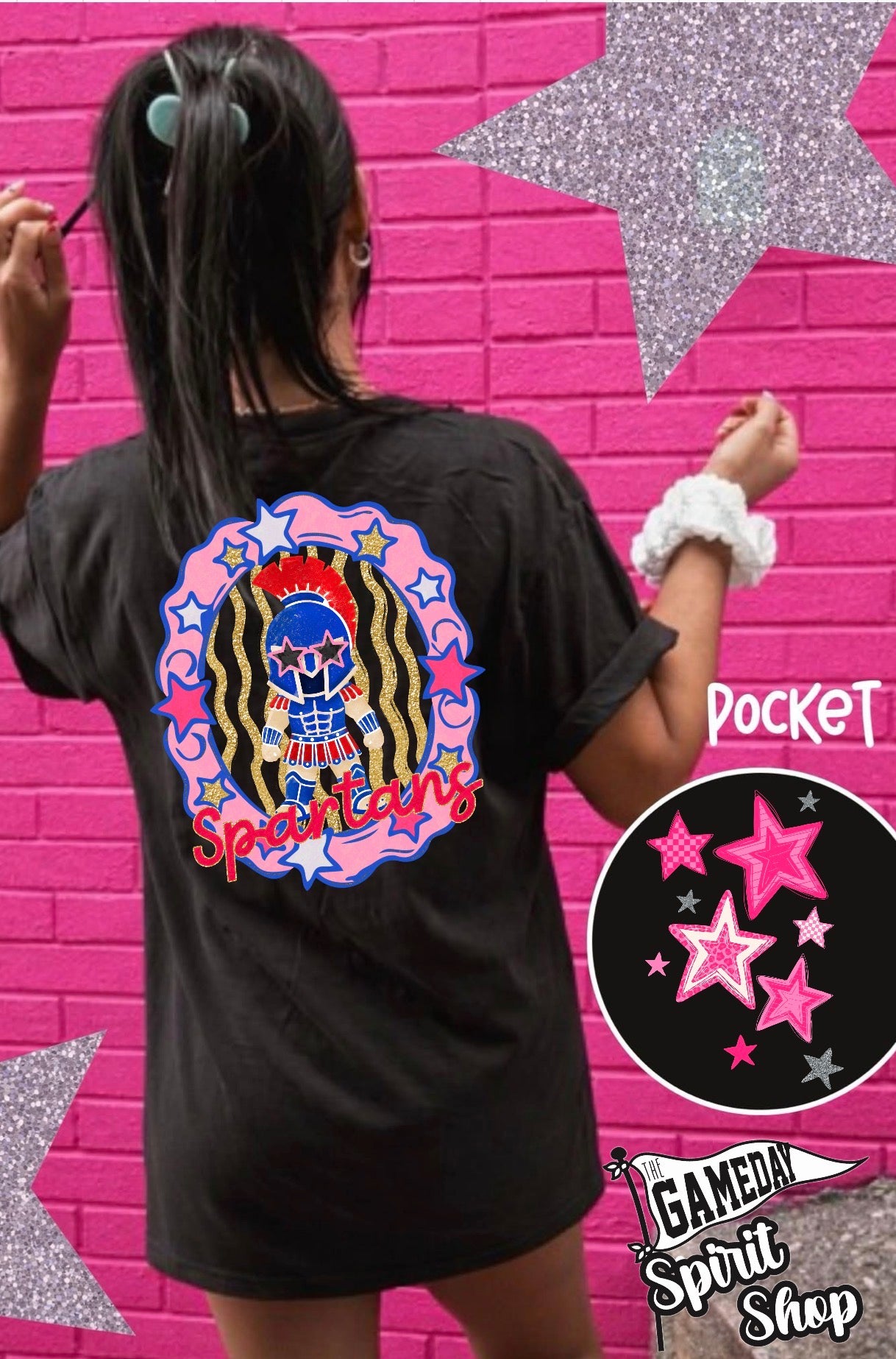 Starry Spartans (3 shirt styles)