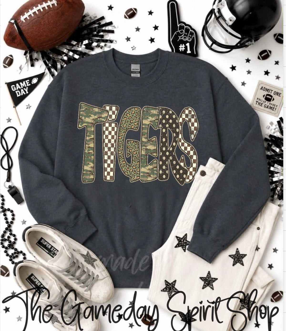 Camo Tigers Block